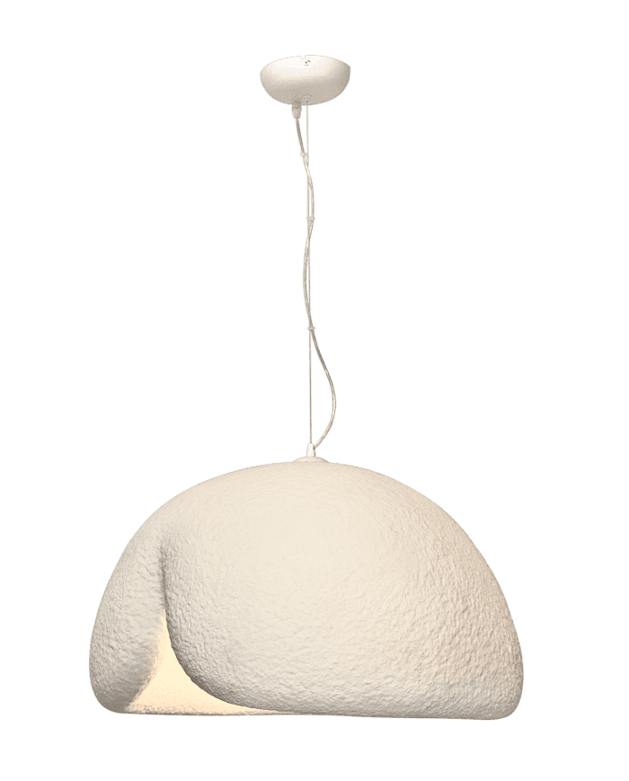Pendant light CORTEA-P-450 C-074659-1 white IP20 1xE27 D450xH280mm