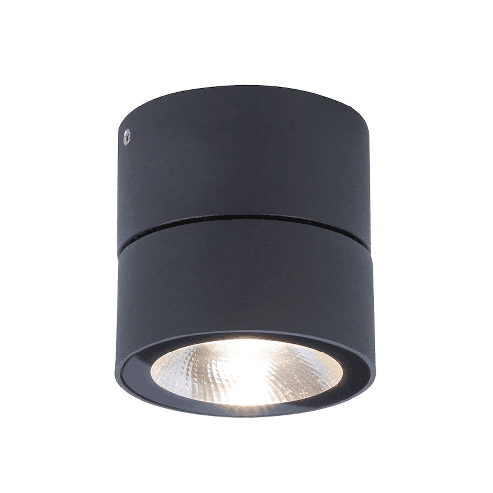 Plafonjera UH1018-7072-DG CLAMSHELL LED 12W 3000K IP54 DARK GREY