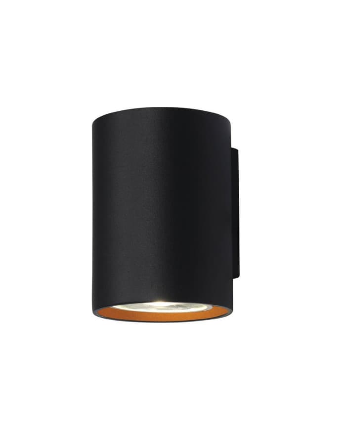 Zidna svjetiljka TUBO S1 ALU BLACK