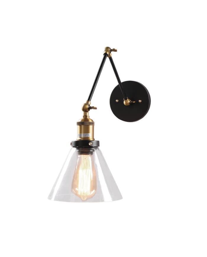 Zidna svjetiljka LOFT137-WL CLEAR D185*W210+210*H280mm