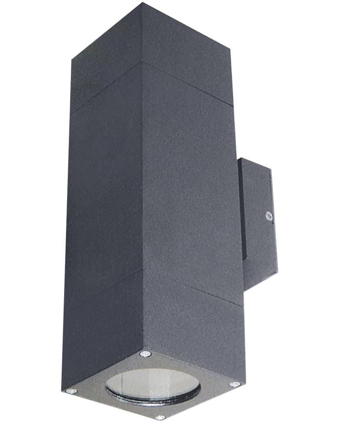 Zidna svjetiljka UH1023-0202-DG WM052 DARK GREY 2xGU10 IP54