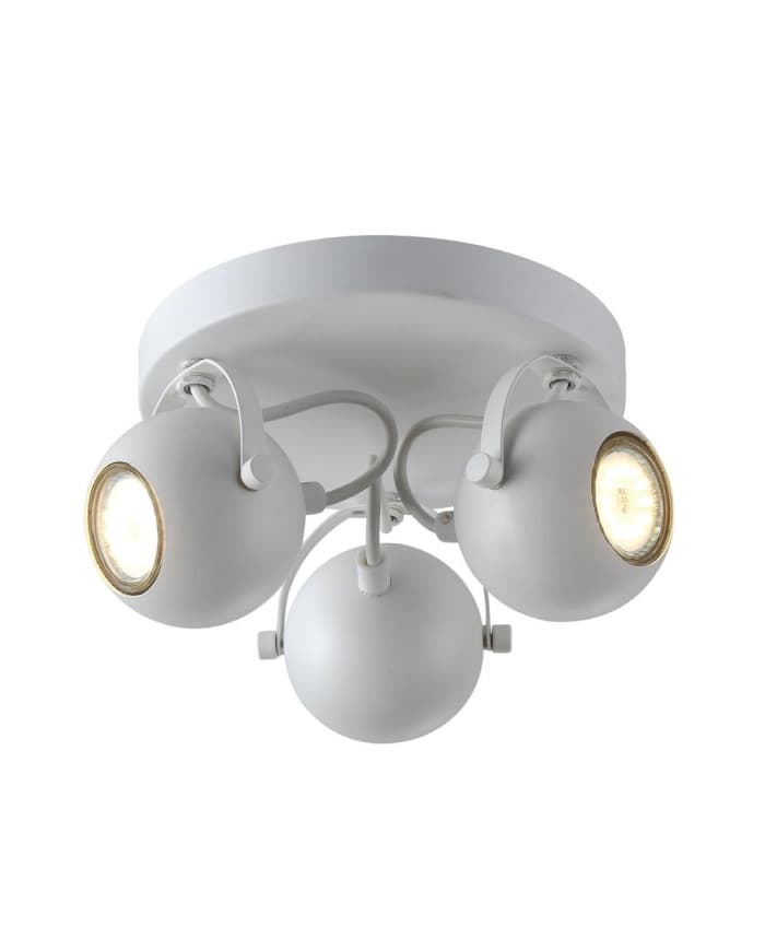 Stropni reflektor C10129-3 MATT WHITE 3*GU10