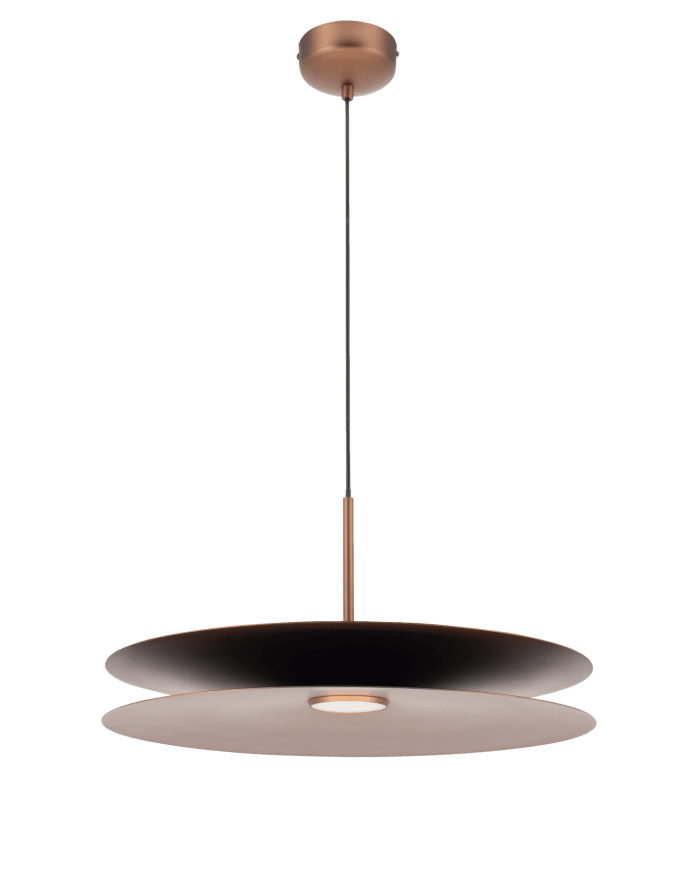 LED visilica FY-PEA397-50-AC 12W 3000K ANTIQUE COPPER, D500xH550