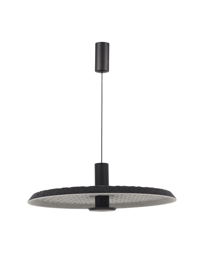 LED visilica FY-FE419-45-BKGY 12W 3000K BLACK/GREY, D450xH150