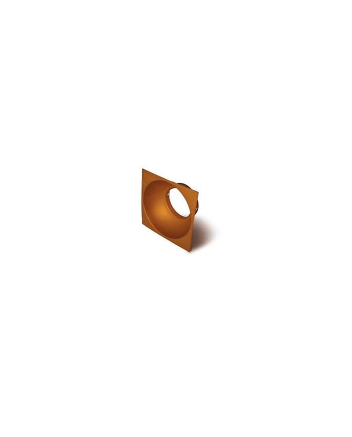 Halogena nadgradbena dio Square Reflector-Gold
