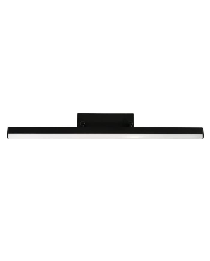 Stenska svetilka DBL0021-12W mat črna IP44, 3000K 486mm