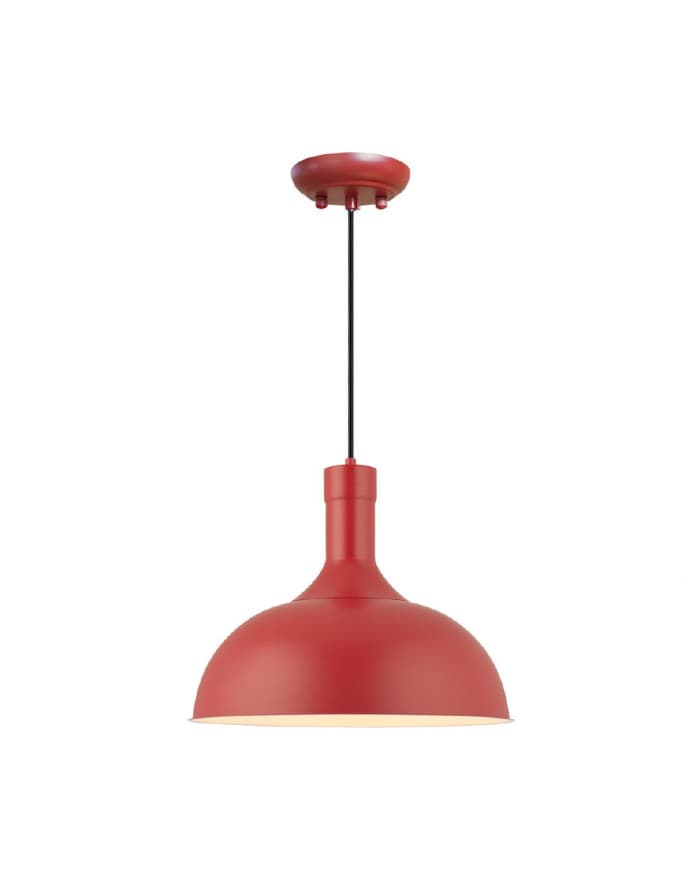Moderna visilica PD102-1 RED/WH inside fi37,5xH29, E27, 1x60W