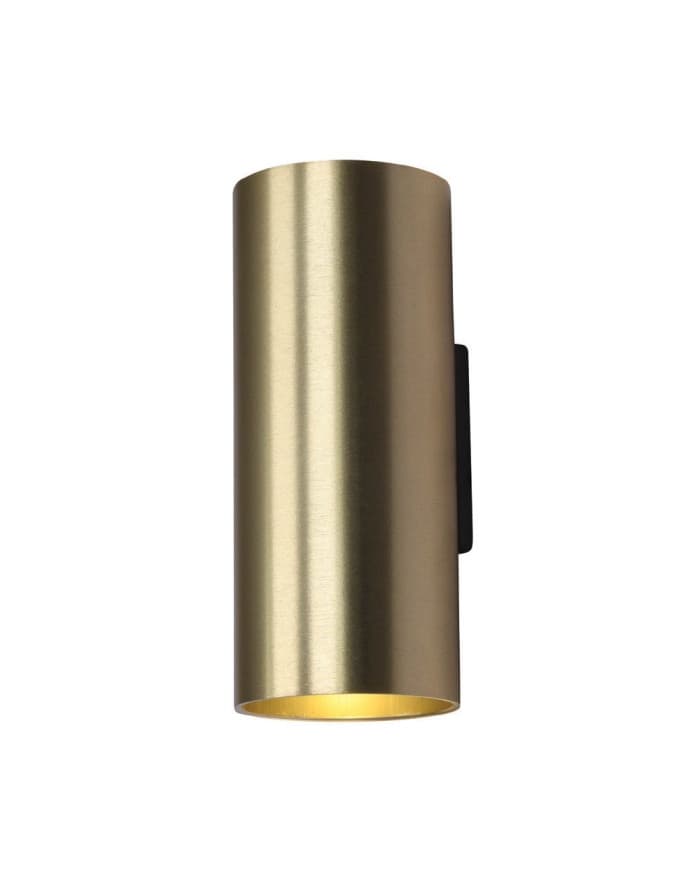 Zidna svjetiljka TUBO D2 ALU BRASS