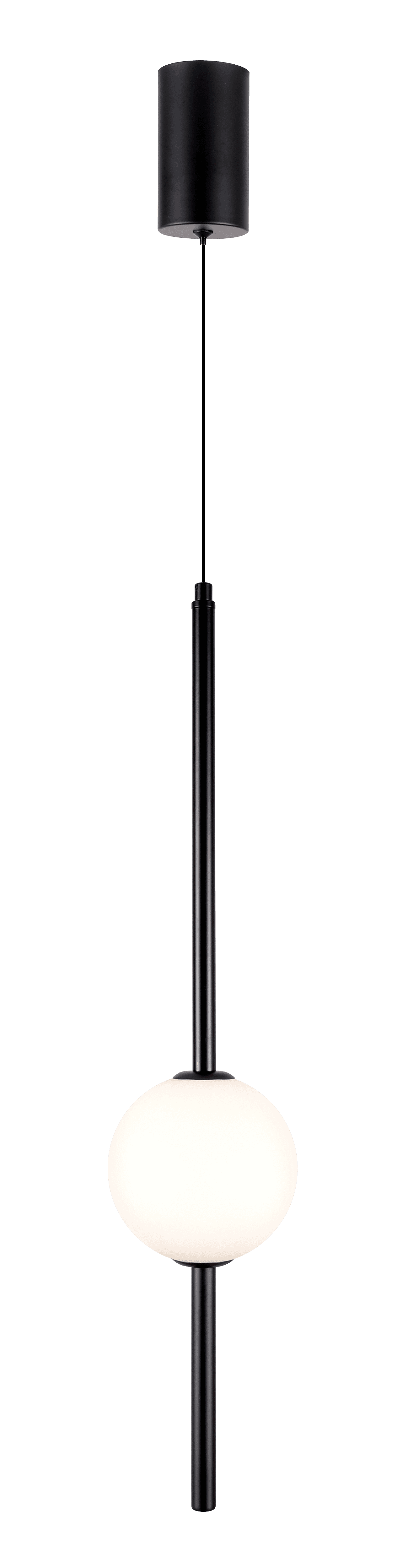 Visilica AL445-A BLACK 6W 3000K 120X570