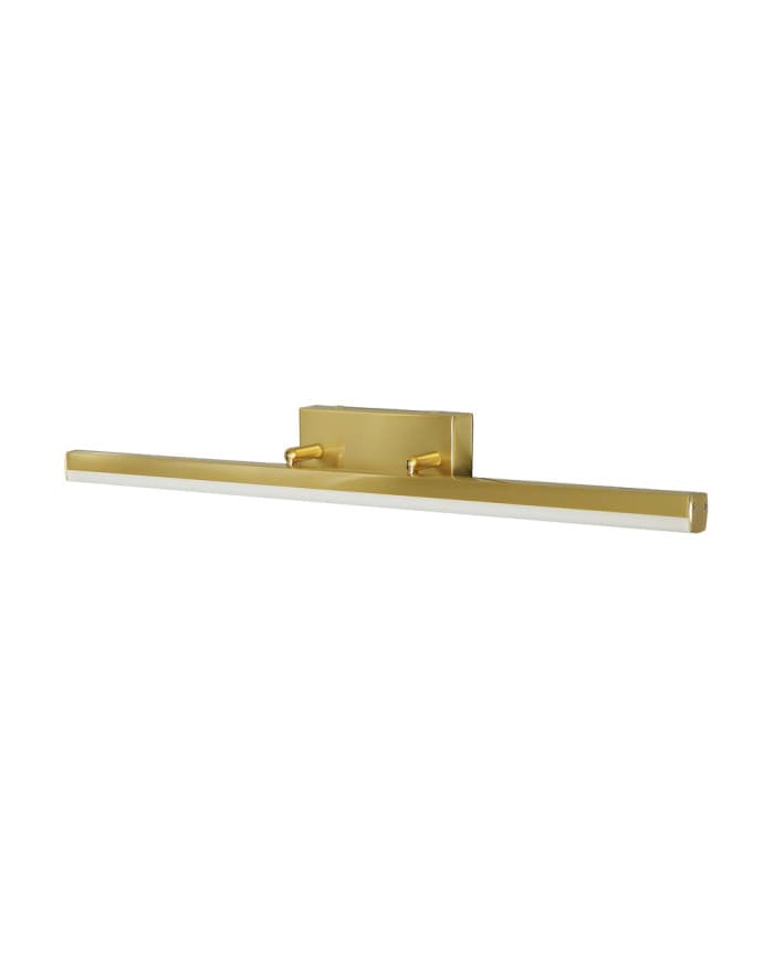 Stenska svetilka DBL0021-12W mat medenina IP44, 3000K 486mm