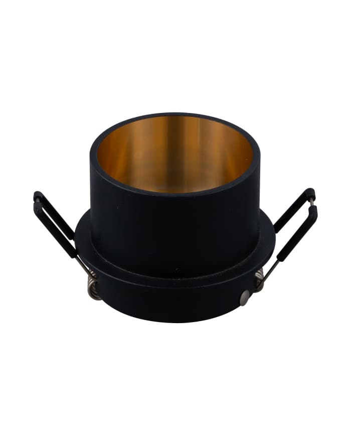 Ugradna svjetiljka LM9041 Sand Black/Gold GU10 holder IP20 Alu fi68*H55mm