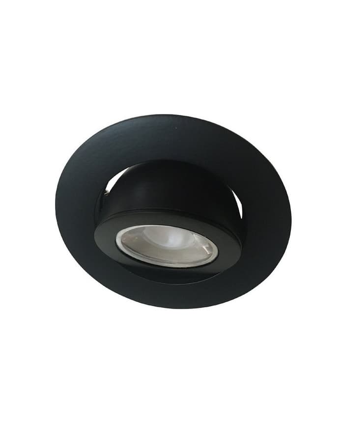 Halogen recessed ELC-218N GU10 MBK