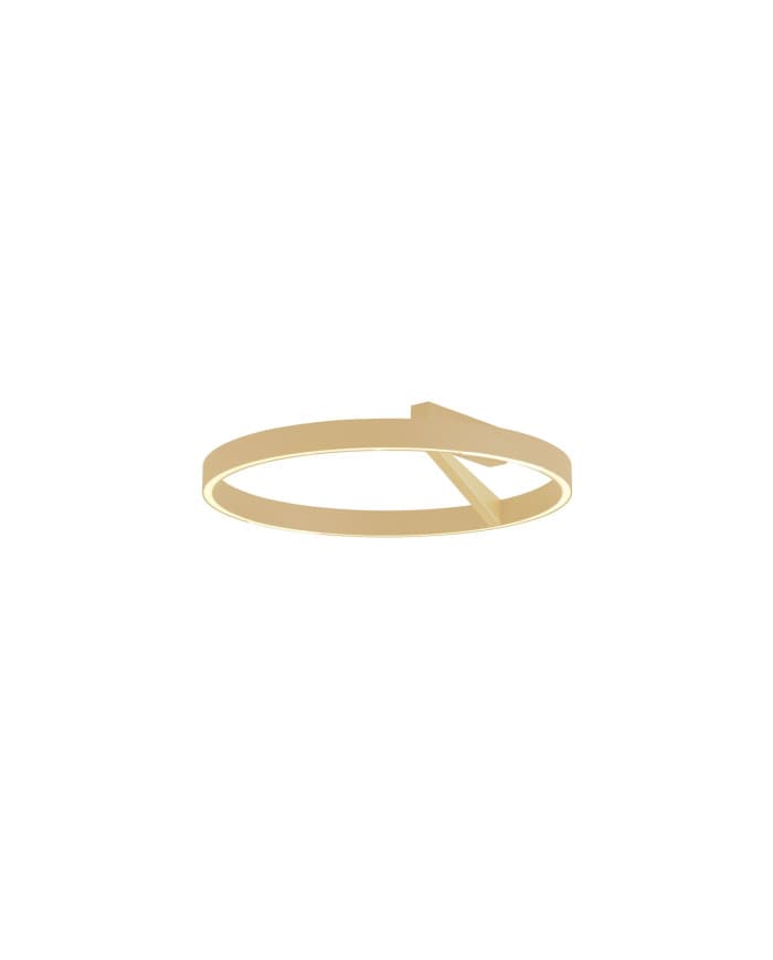 LED plafonjera MANO-C-300/30 BRUSHED GOLD CCT 30W