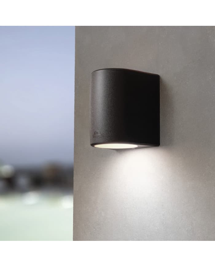 Zidna svjetiljka MARTA 160 1L GX53 LED 3W CCT BLACK/FROSTED