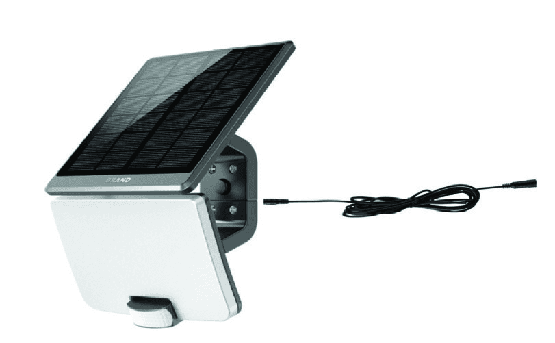 Reflektor LSD-SLED-Solar floodlight-8C58-A-8W-4000K-800lm-black