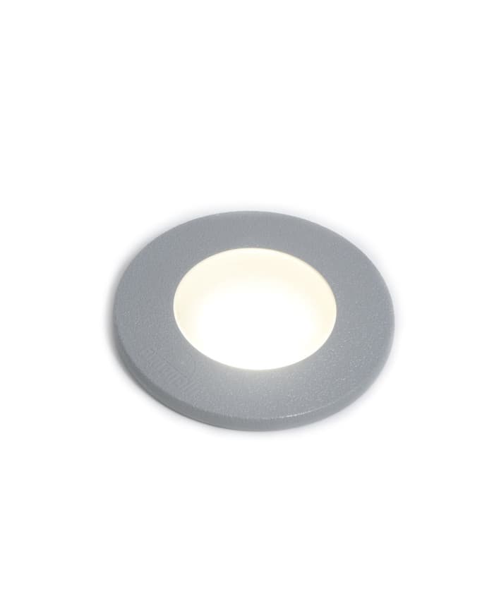 Podna ugradbena svjetiljka CECI 90 GREY GU10 LED 3,5W CCT
