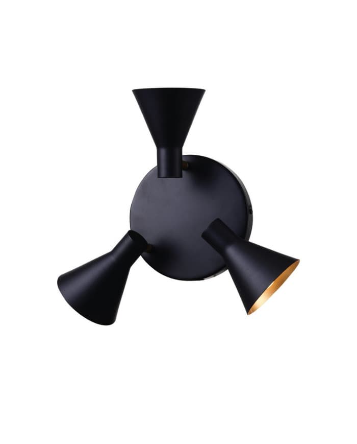 Stropni reflektor C10139-3 MATT BLACK 3*E14