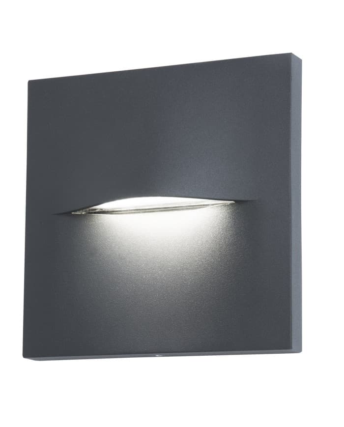 Zidna svjetiljka UH103149-DG RIPS - LED 3W IP65 3000K DARK GREY 140x33x140