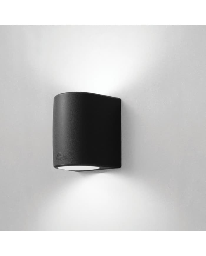 Zidna svjetiljka MARTA 160 2L GX53 LED 7W CCT BLACK/FROSTED