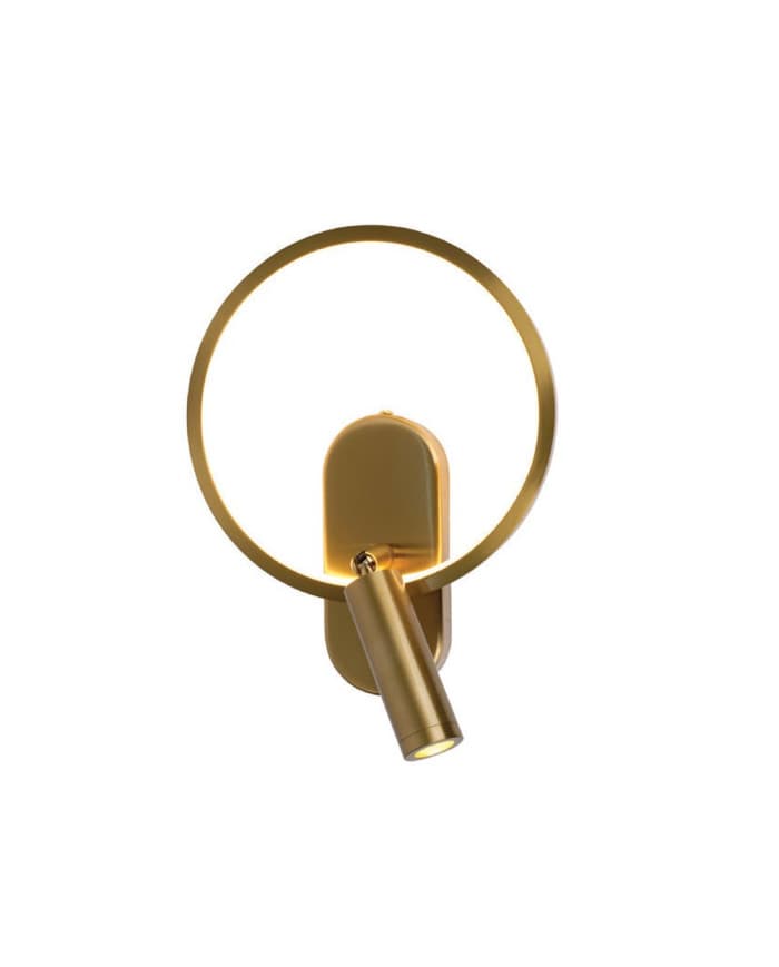 Zidna svjetiljka AL6003-WBR, L185*W100*H260MM, brass