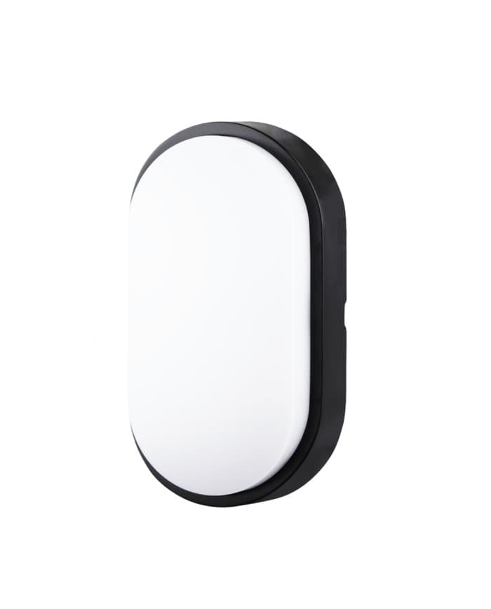 Zidna svjetiljka Vanjska rasvjeta LED-BL-MT1S14XA1-AC220-240V-14W-4000K-1000lm-IP54-Oval, Black