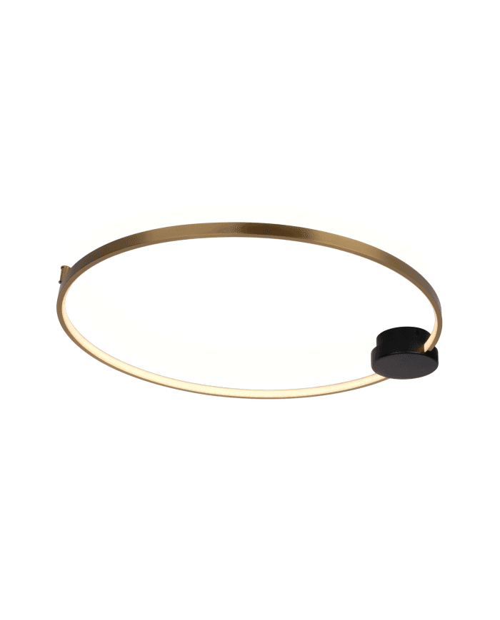 Stropna AL448-60 BLACK/BRASS 24W 3000K 600X60