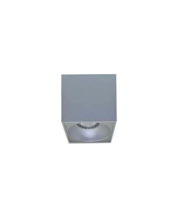 Halogena nadgradbena RETTANGOLARE R+130/96 ALU SILVER