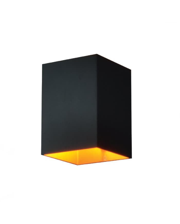 Zidna svjetiljka MURO RETTANGOLARE BK/GOLD G9/40W IP20
