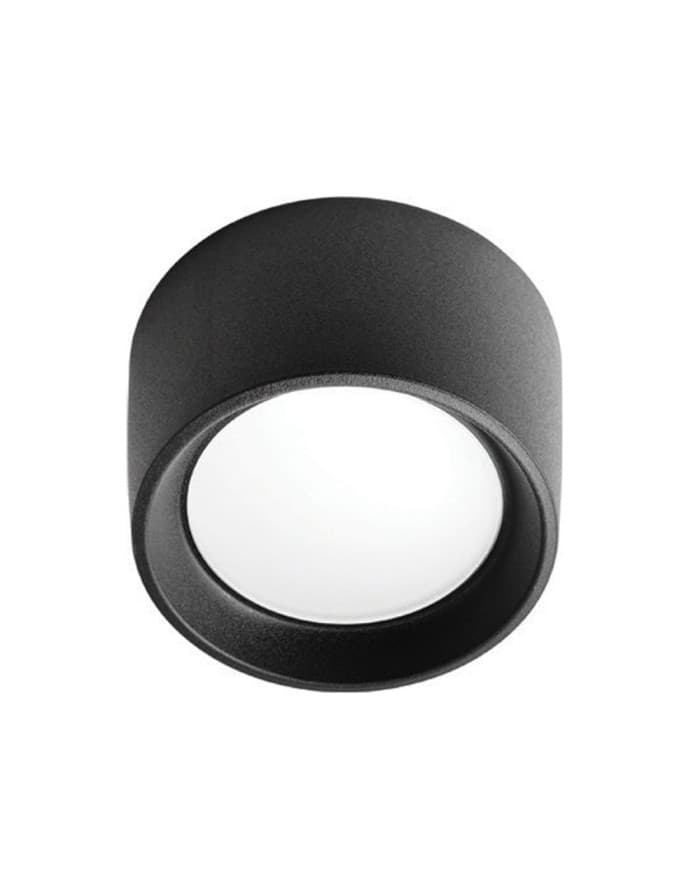 Plafonjera LIVIA 160 BLACK GX53 LED 10W CCT