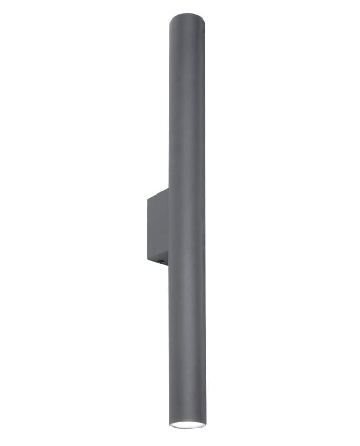 Zidna svjetiljka UH3018-7092 SLIM - LED 2X3W IP65 3000K DARK GREY fi45x600x75