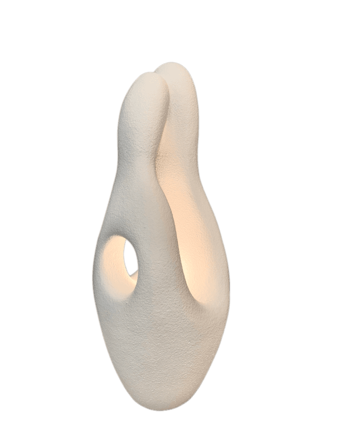 Podna svjetiljka CAVITA-F F-074654-1 white IP20 1xE27 D500xH1320mm