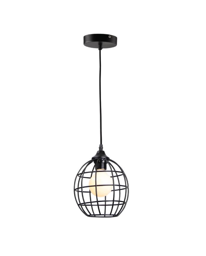 Visilica LOFT4011-1D BLACK D180*H180mm