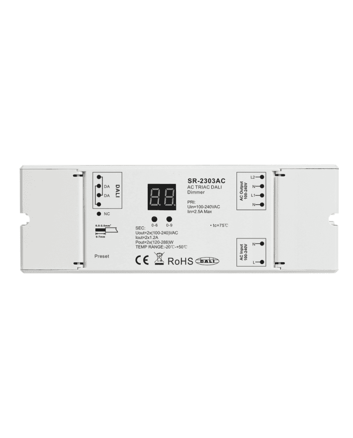 Led upravljanje - LC-2303AC DALI triac dimmer