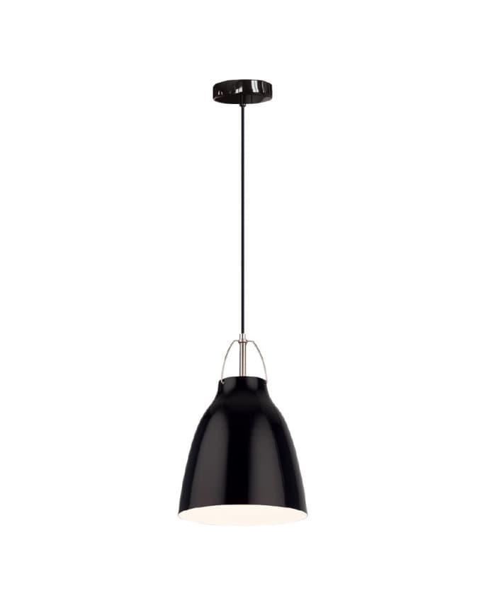 Moderna visilica PD69-1B BLACK/WHITE inside fi40xH55, E27, 60W