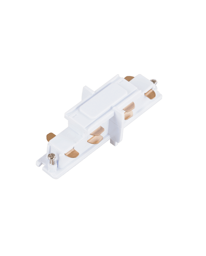 MINI middle connector for 6-wire track — white