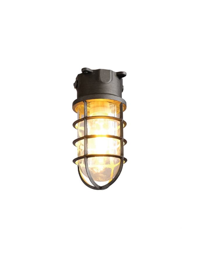 Moderna stropna svetilka LOFT271 BRUSHED GREY D115*H220mm