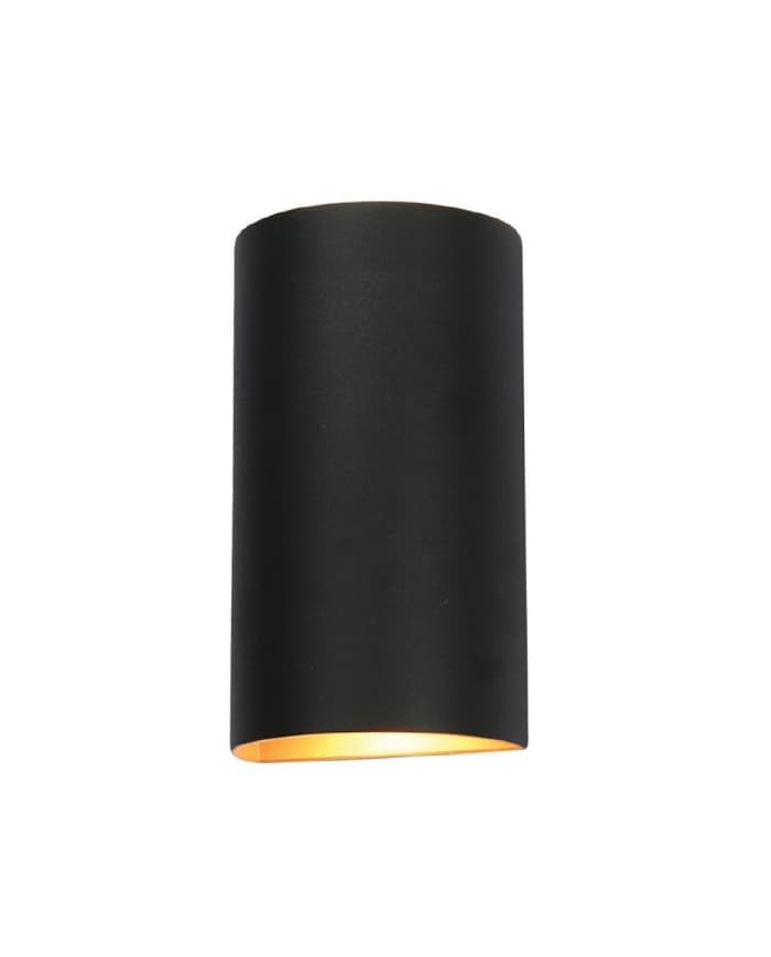 Zidna svjetiljka META TUBO D2 ALU BLACK/GOLD