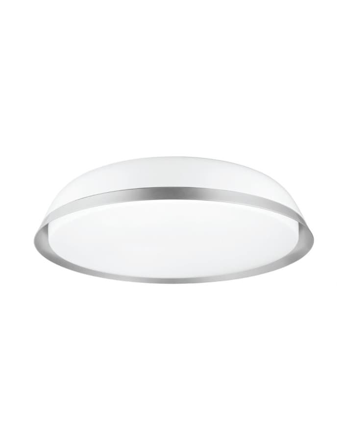 Moderna plafonjera CL604 Matt White/Silver Edge 33W 3000K