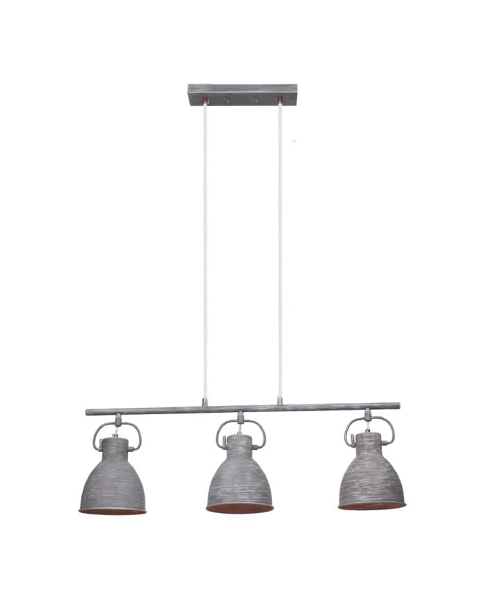 Moderna svjetiljka visilica LP6625 antracite grey E14/3*25W
