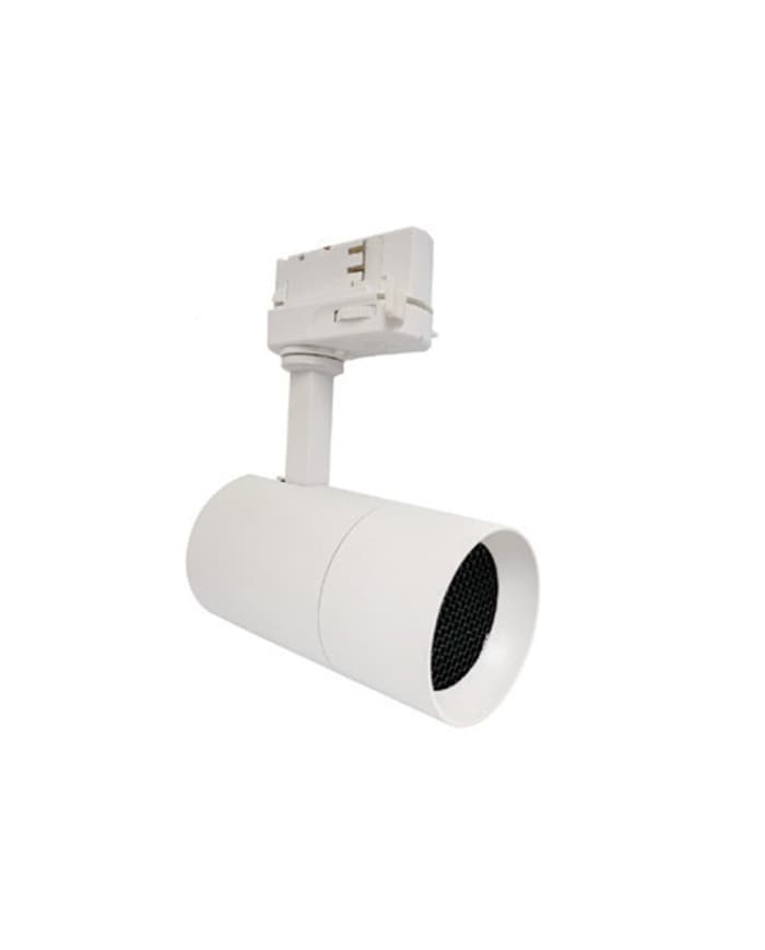 Tračna svjetiljka Track light-TLGU4-GU10- lamp: D65X120mm-Pole: 70mm, white