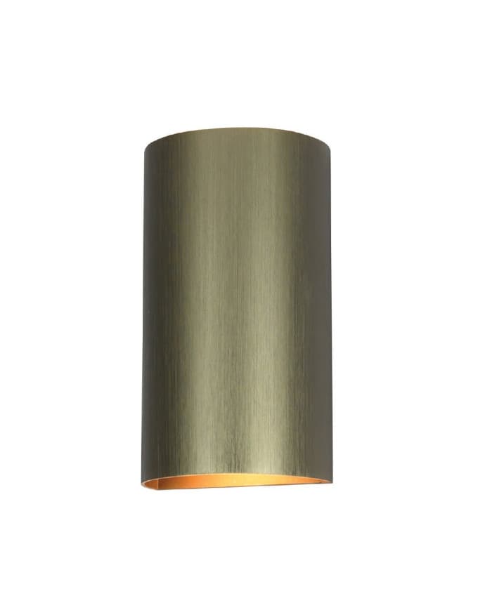 Zidna svjetiljka META TUBO D2 ALU BRONZE