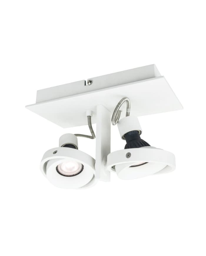 SPOT BIANCO DOPPIO 2xGU10/50W IP20