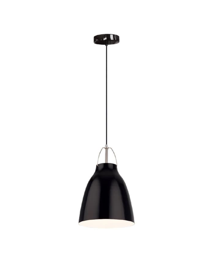 Moderna visilica PD69-1A BLACK/WHITE inside fi53xH74, E27, 60W
