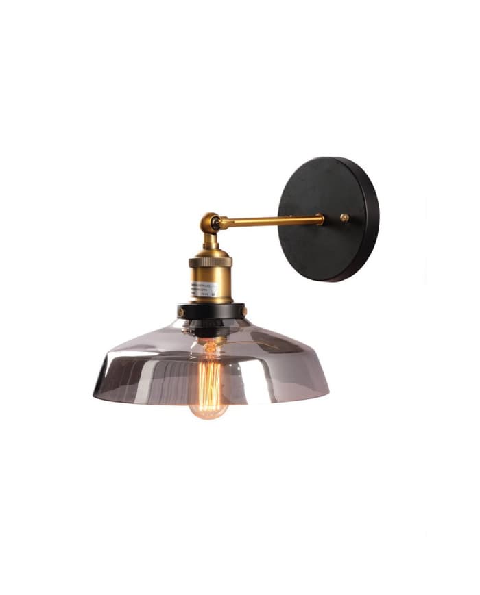 Zidna svetilka LOFT278-W SIVA D245*H270mm