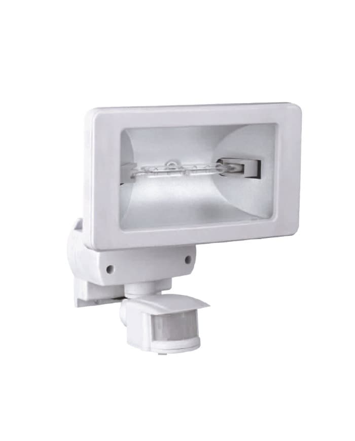 Vanjska lampa halogeni zidni reflektor sa senzorom 500W PD-PIR500H BIJELI