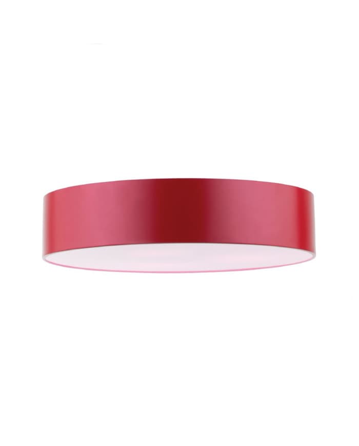 Moderna plafonjera CL252-3 MT RED mt/wh inside fi50xh11 E27 3x40W
