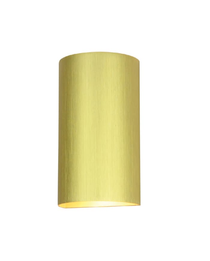 Zidna svjetiljka META TUBO D2 ALU BRASS