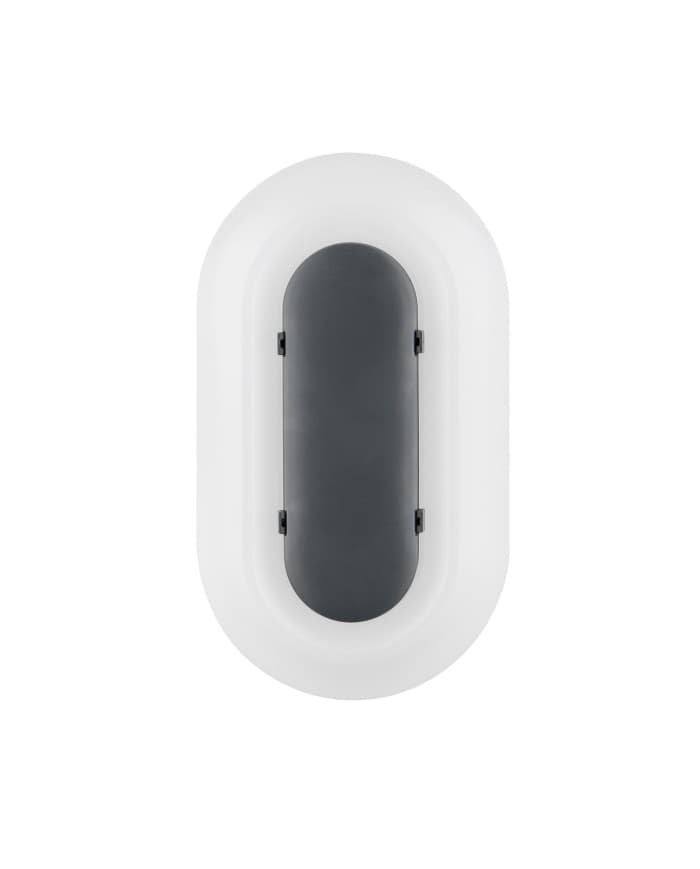 Zidna svjetiljka LED-BL-FMTC15SY-AC230V-15W-3CCT-1500lm-IP65-Oval, Dark Grey