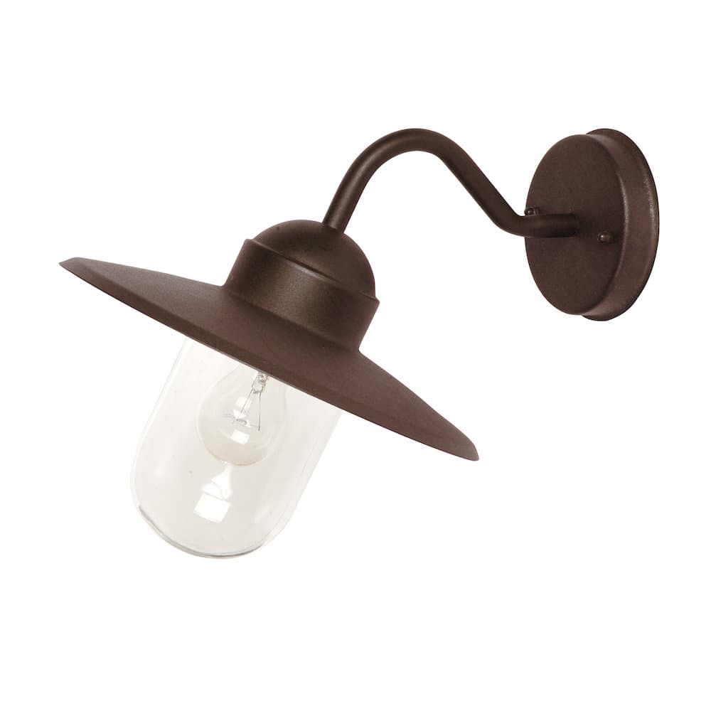 Zidna svjetiljka UH2011-2502-BR RUFUS E27 IP44 BROWN