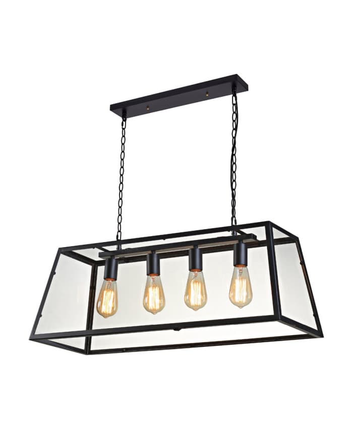Moderna visilica LOFT146-4 MB L780*W300*H320mm 4 lights